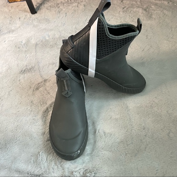 Sperry Cutwater Deck Boot Black Size 9 - Picture 5 of 14